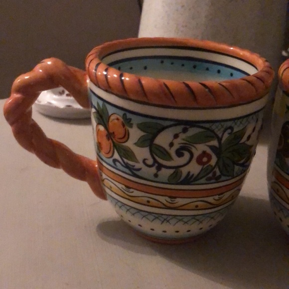 2 Dario Farrucci Designs Hand Painted Mugs - Picture 3 of 5